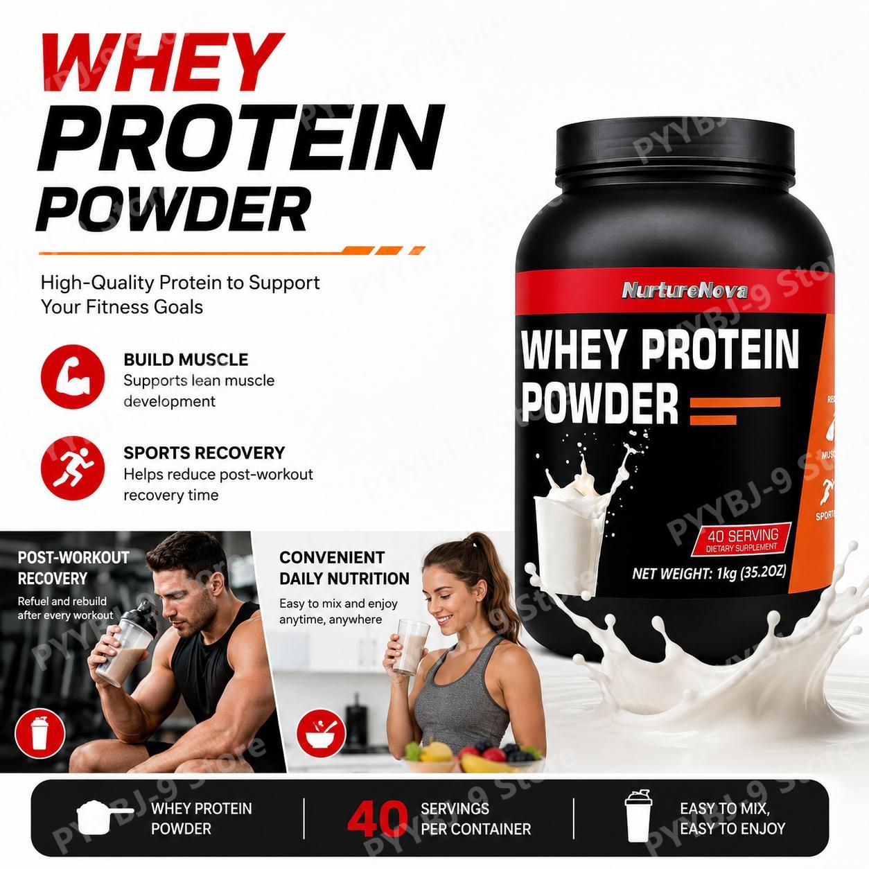 NurtureNova Whey Protein Powde - Nutrition Of Fitness 评论和价格