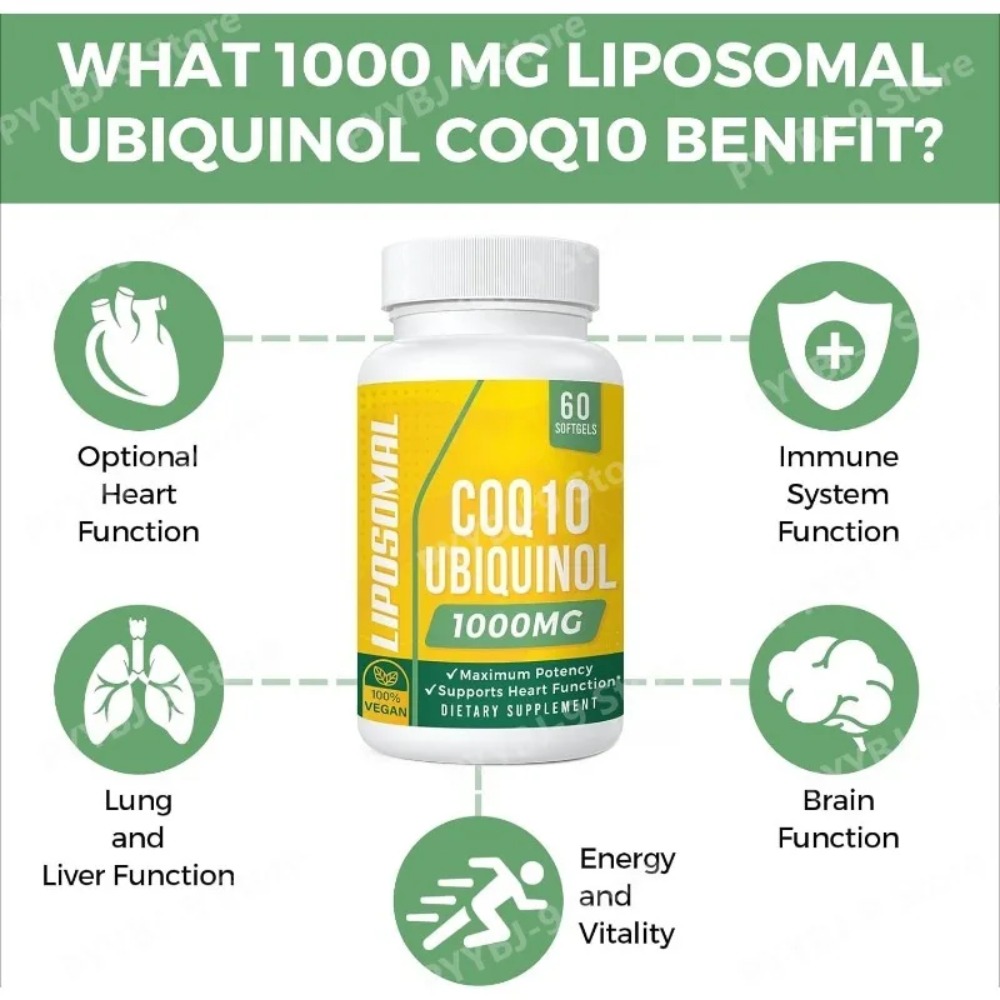 CoQ10 Ubiquinol Softgels Heart - Coq10 Ubiquinol Softgel 评论和价格
